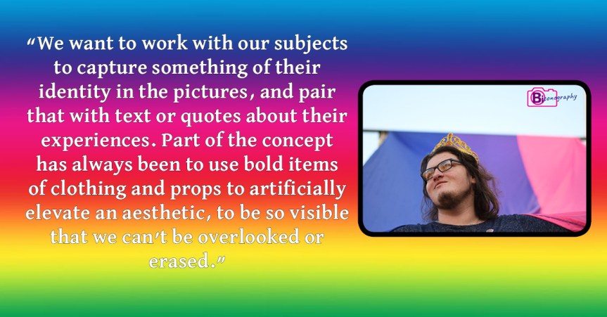 “We’re celebrating the diversity of people and experiences.” | Quenby Harley on launching Biconography for Bi+ Visibility&nbsp;Month