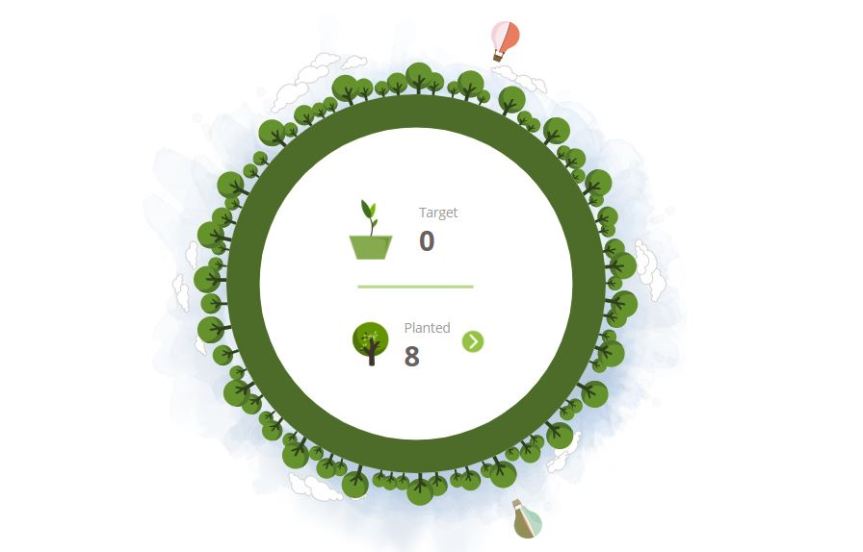 We have officially made our first donation to the Trillion Trees&nbsp;campaign