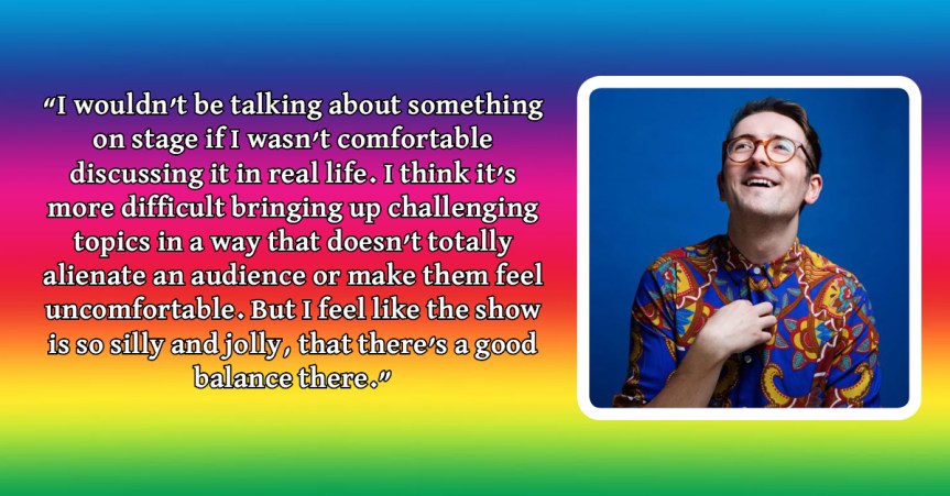 “I just have to be careful with over-sharing about my partner.” | Sam Lake talks equal marriage, event planning and Eurovision for his show&nbsp;Cake