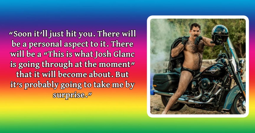 “It’s nice to let it happen organically.” | Josh Glanc takes us through the creative process for his work-in-progress show at Vault&nbsp;Festival