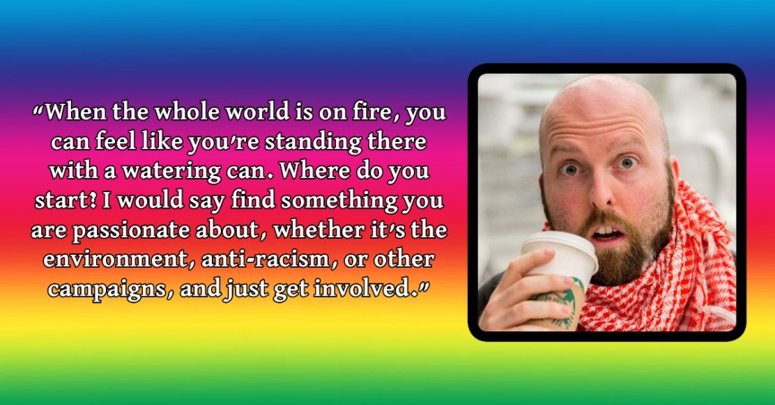 “Among the defeats are many victories, and each one is precious.” | Chris Tavner reflects on the political passion of his youth for Shit&nbsp;Socialist