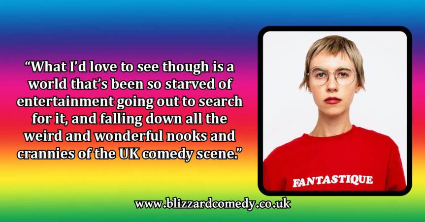 “I’d love to see diversity in all its raw, box breaking, oddball glory.” | Eryn Tett talks identity, absurdity and the 2020 Funny Women&nbsp;finals